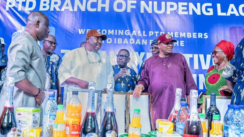 Sen. Sharafadeen Abiodun ALLI, PhD, Attends NUPENG PTD Executive Council Meeting, Donates ₦20 Million